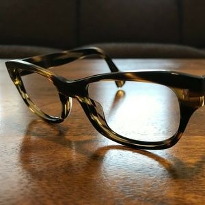 👓Oliver Peoples WACKS Cocobolo Eyeglass Frame
